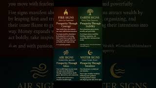 ✨ “Elemental Abundance: The Wealth Path of Every Zodiac Element” ✨