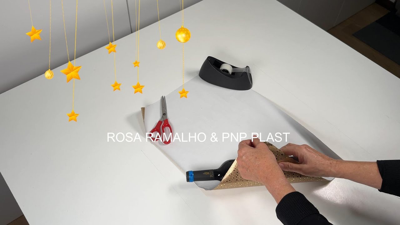 Gift wrapping-How to wrap a bottle🍾🎁 - YouTube