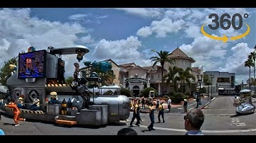 Despicable Me Character Party in 360 | Universal Studios Florida