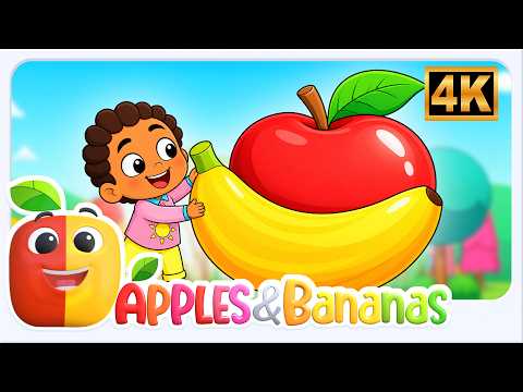 I Like to Eat Apples and Bananas | Fun Kids Song | Nursery Rhymes