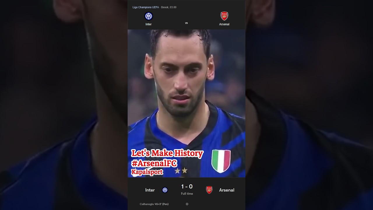 ARS VS INT!! Let's make history 🔥🔥🔥 