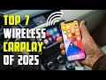 ✅ 7 Best BUDGET Wireless Apple Carplay Adapters on Amazon [2025] Don't Buy Until You Watch!