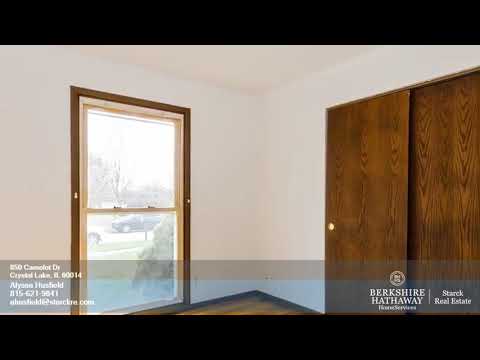 850 Camelot Dr, Crystal Lake, IL home video tour