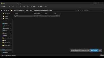 My first CBT(Computer Based Test) application(.exe) file made with python