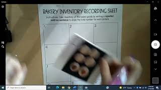 Bakery Inventory Game