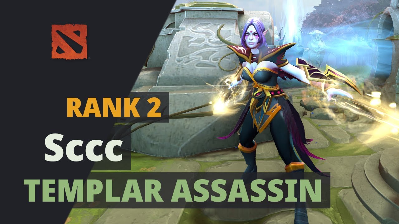 Sccc (Rank 2) plays Templar Assassin Dota 2 Full Game - YouTube