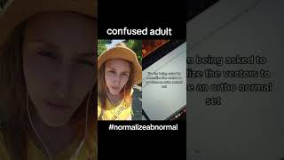 I agree, yikes! 3 days until NORMALIZE!!! maybe we can find our abnormal normals together? #shorts