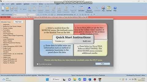 Pembahasan Soal 3 Modul Waiting Lines dengan POM QM