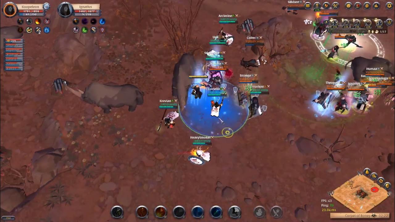 8 vs 12 Wailing Bow Black Zone PvP Albion Online YouTube