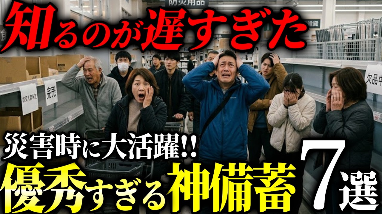 【値上げ前に急げ!】ホルムズ海峡封鎖後に爆売れしている神備蓄7選 #備蓄 #防災
