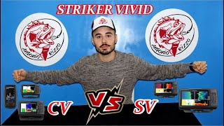 DIFFERENCE BETWEEN GARMIN STRIKER VIVID CV AND THE SV MODEL