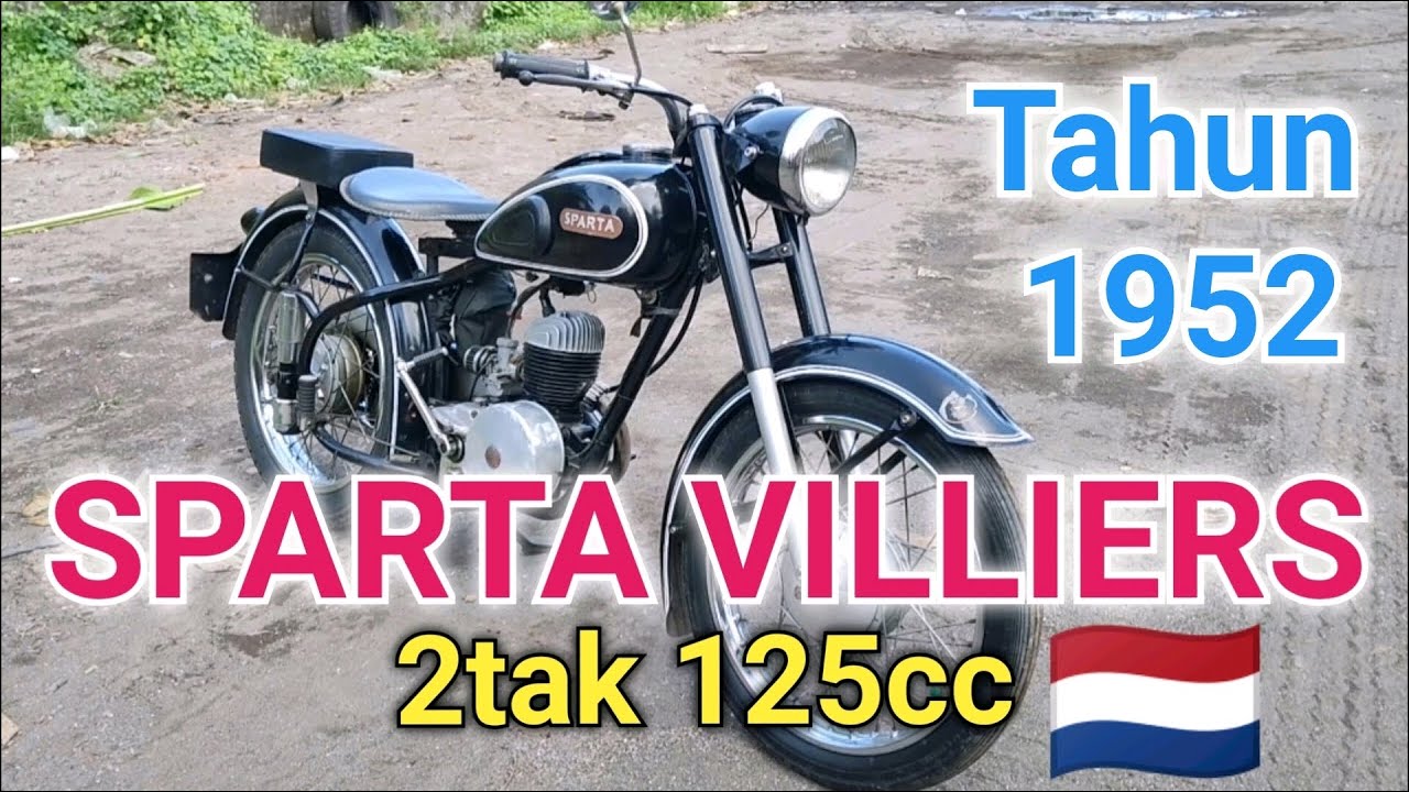 Sparta Villiers 125cc Tahun 1952 🇳🇱