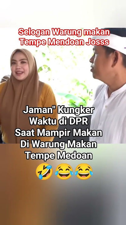 Pak KDM Mampir Warung Makan Tempe Medoan. saat Kungker Dpr #kangdedimulyadi #kdm #ngakak #shoets