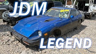 Finding a Rare Datsun at a Junkyard! #280zx