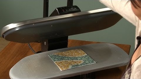 Sewing Tips: Fusing Interfacing to Fabric  |  National Sewing Circle