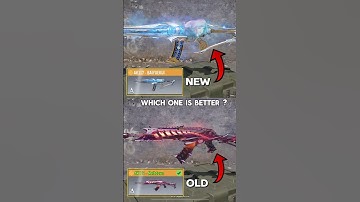 New vs Old Legendary AK117 in CODM 💀