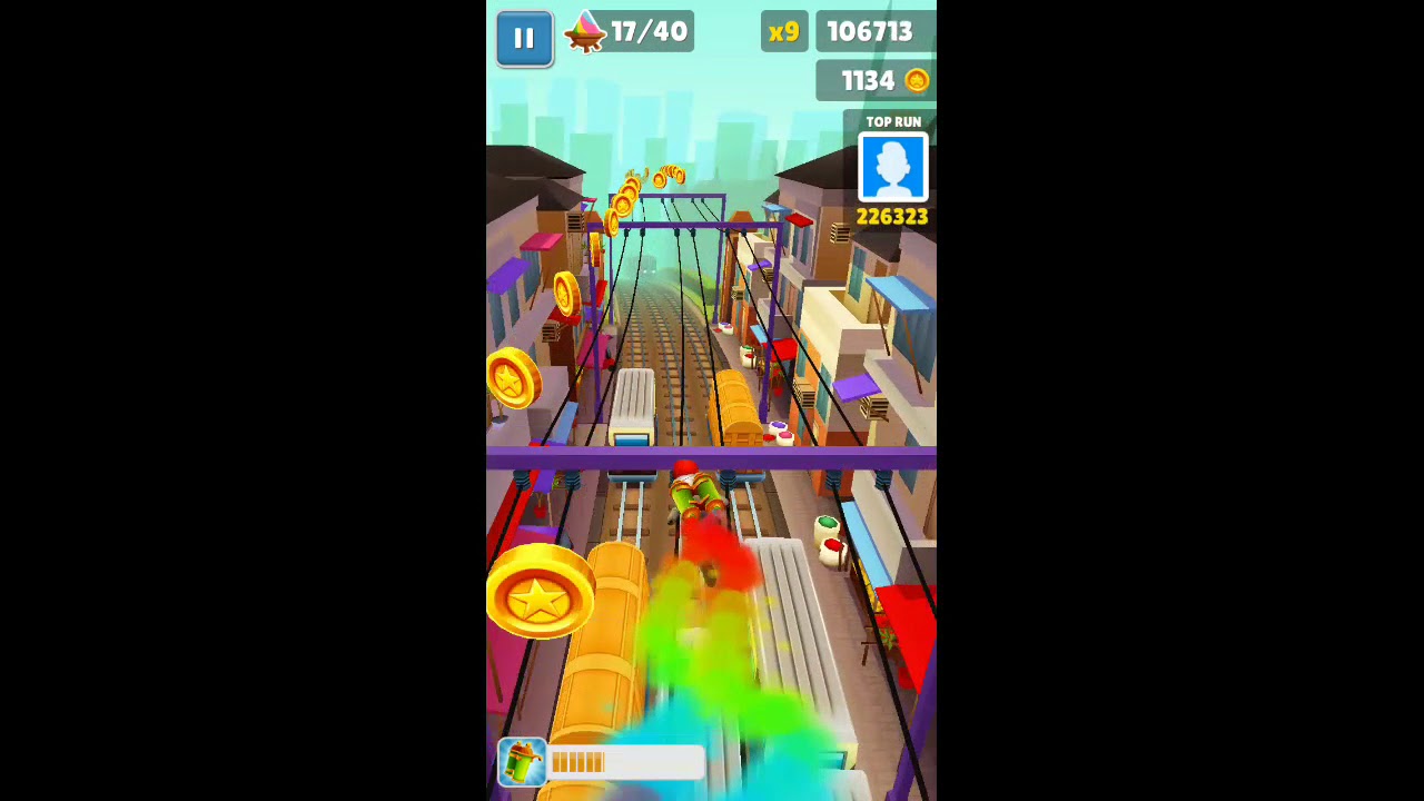 Subway surfer capitulo 1 CONSIGUO A TAGBOT - YouTube