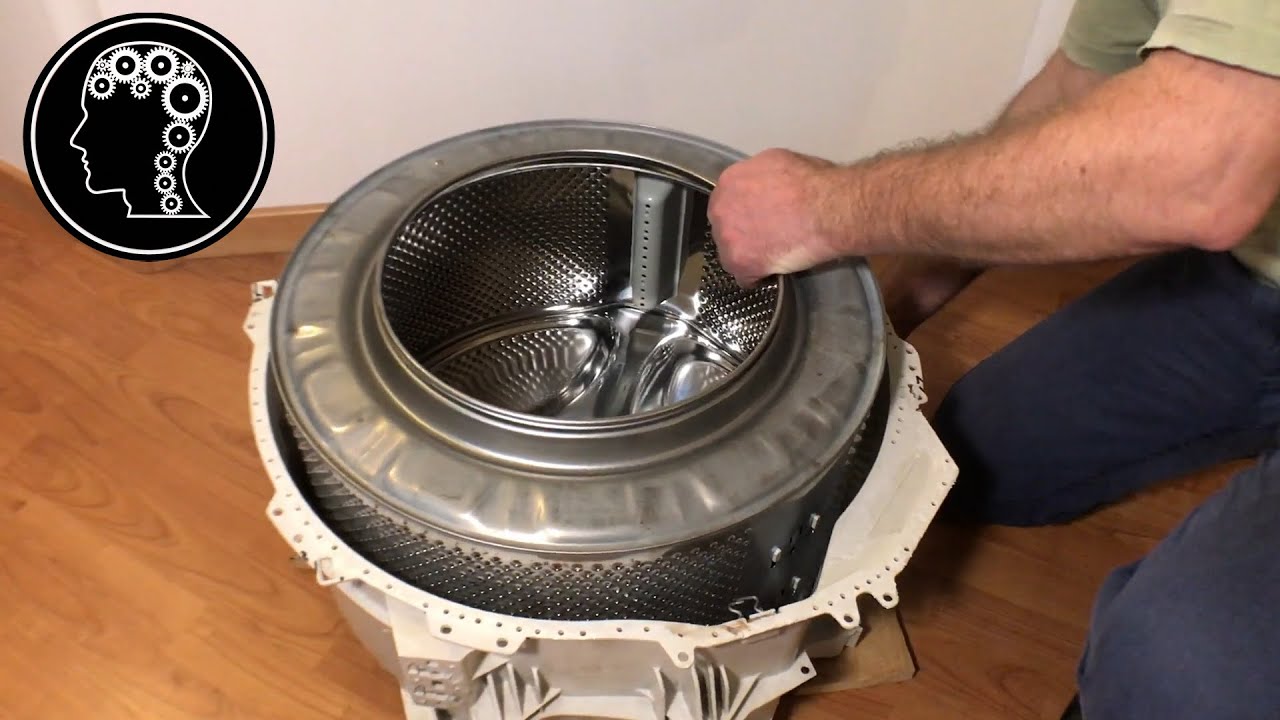 Come sostituire i cuscinetti al cestello ad una lavatrice How to replace  bearings on washing machine - YouTube