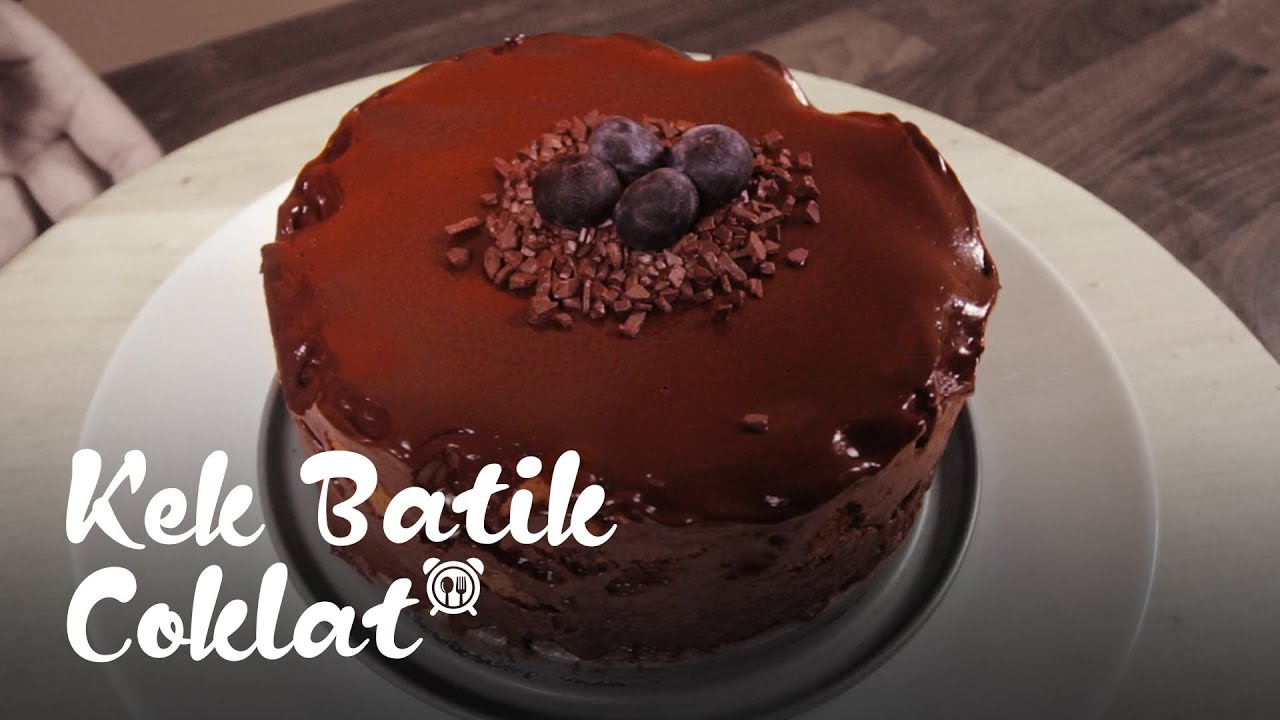 Kek Batik Coklat - YouTube