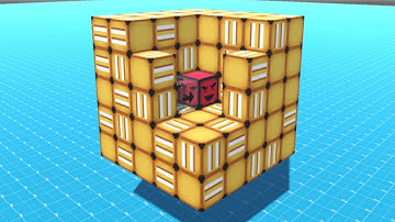 Building Vaults in 3D Cell Machine