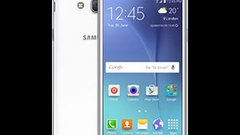 How to enter Recovery mode and Hard reset Samsung Galaxy J5 SM-J510G 2016