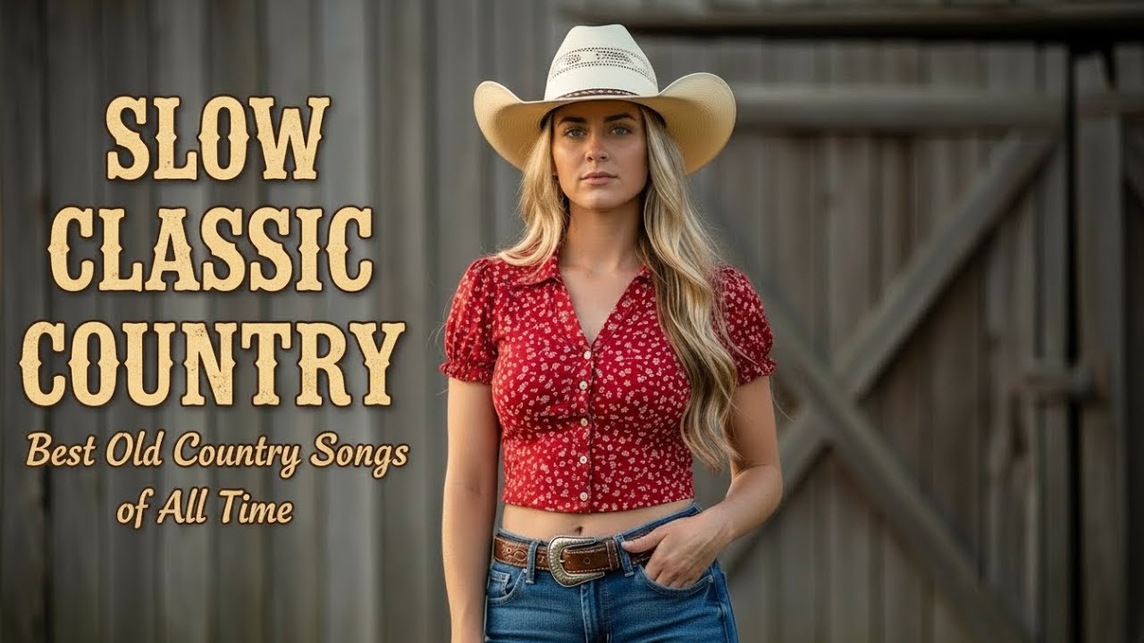Best Slow Classic Country Songs of All Time – Top Greatest Old Country Music Collection Hits