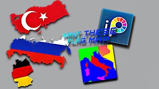 HOW TO MAKE FLAG MAP | Flag Maps Tutorial on Mobile EASY ON SPECIAL 1K SUBSCRIBER