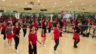 La Cumbia Line Dance (High Beginner Level) Resimi