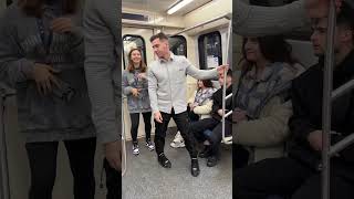 Invisible Seat On The Subway 