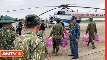 Trực thăng vào khu vực thủy điện Rào Trăng 3 để tìm kiếm các nạn nhân mất tích | ANTV