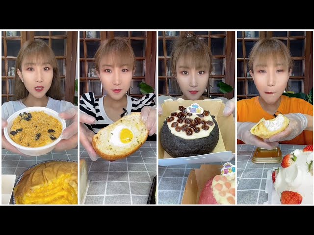 [1HR] Viral Dessert & Street Food Mukbang Compilation 🍰🥐 ASMR Eating Show