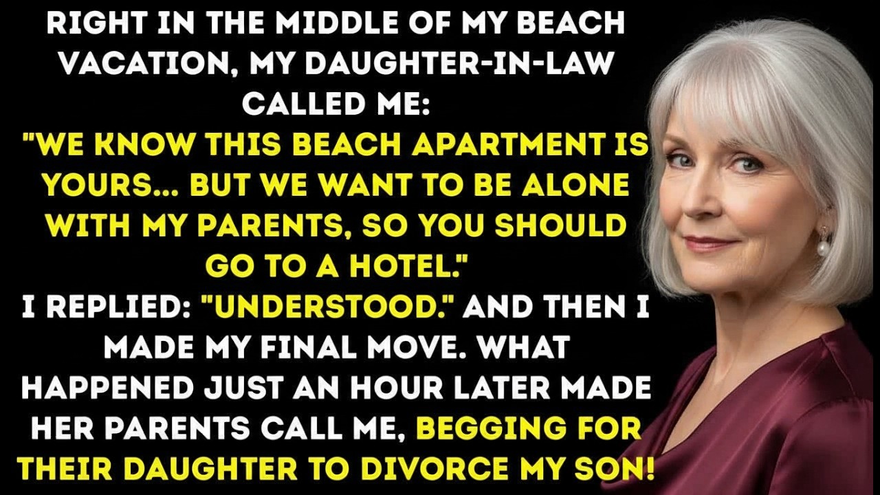 Go To A Hotel! DIL Demanded   An Hour Later, They Were BEGGING Me To Stop The Divorce!