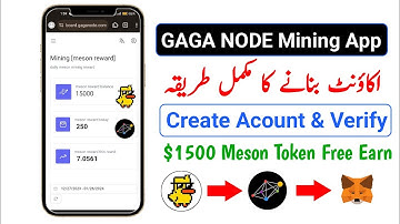 Gaga node mining app | gaga node free mining app withdrawal | meson network mining