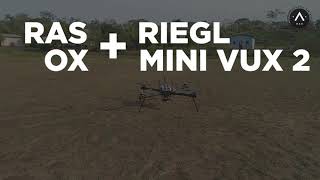 AMAZING LIDAR RIEGL MINIVUX2 + RAS OX