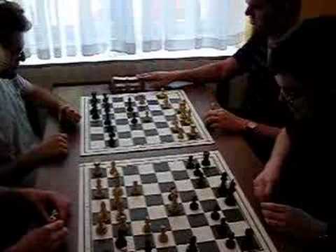 Lev Aronian and partner losing at Bughouse