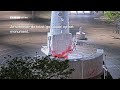 Verdachten die Nationaal Monument op de Dam bekladden op webcam vastgelegd | RTL Nieuws