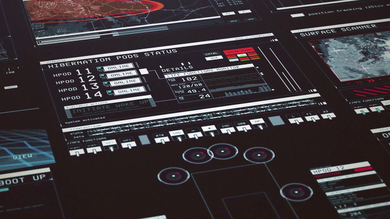 Scavengers Announcement Trailer Displays UI work showreel part 2 YouTube
