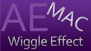 How to Make a Wiggle Effect In Adobe After Effects cs5