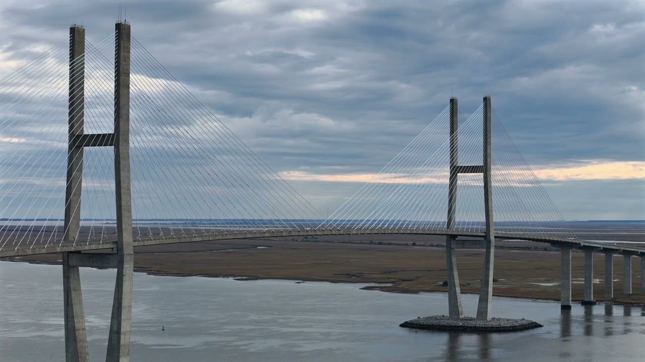 The Sidney Lanier Bridge - Jekyll Island, Georgia