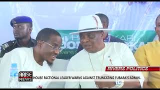 RIVERS HOUSE FACTIONAL LEADER WARNS AGAINST CRISIS