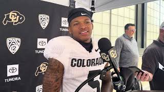 Colorado receiver Jimmy Horn Jr. on his return from injury