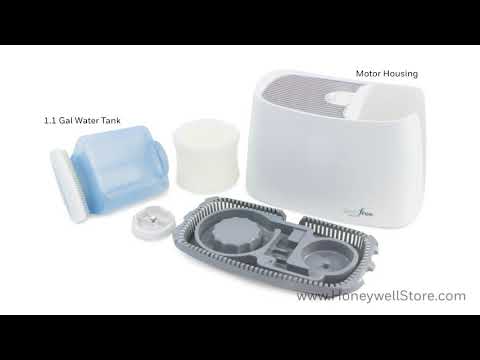 Honeywell HCM-350 Humidifier - Setup & How to Clean & Change the Filter