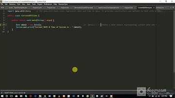 How to print Current DATE & Time in JAVA