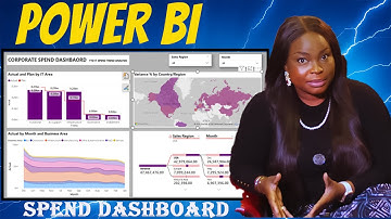 Power BI Project: Actual vs Budget Dashboard //End to End Dashboard Power BI Tutorial for Beginners