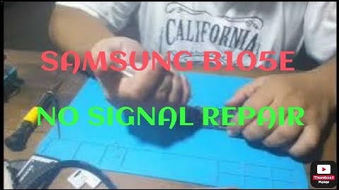 samsung b105e basic/keypad phone no signal repair...#samsung #nosignal #repair
