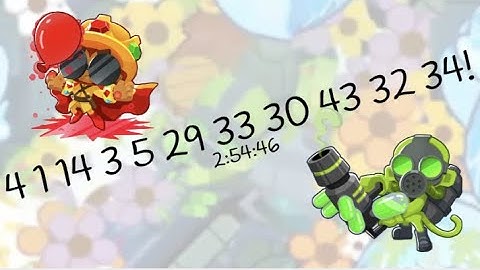 BTD6 Race - 4 1 14 3 5 29 33 43 32 34! (2:54:46 time) Top 10% Strategy Mobile