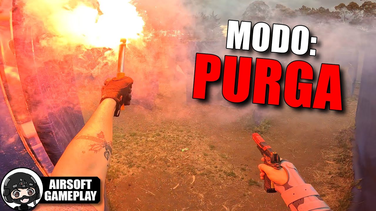 BRUTAL PURGA en AIRSOFT❗️ 😱 ▬ ESPECIAL HALLOWEEN 2023 ▬ SSP5 Novritsch