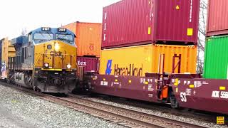 Unbelievable Video! I Am Standing Between Three 60 MPH Trains!