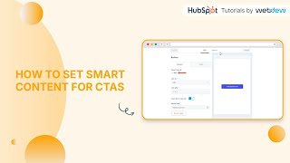 How to set Smart Content for CTAs