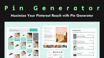 Automate Your Pinterest Marketing with Pin Generator 🌮 AppSumo & PitchGround LTD